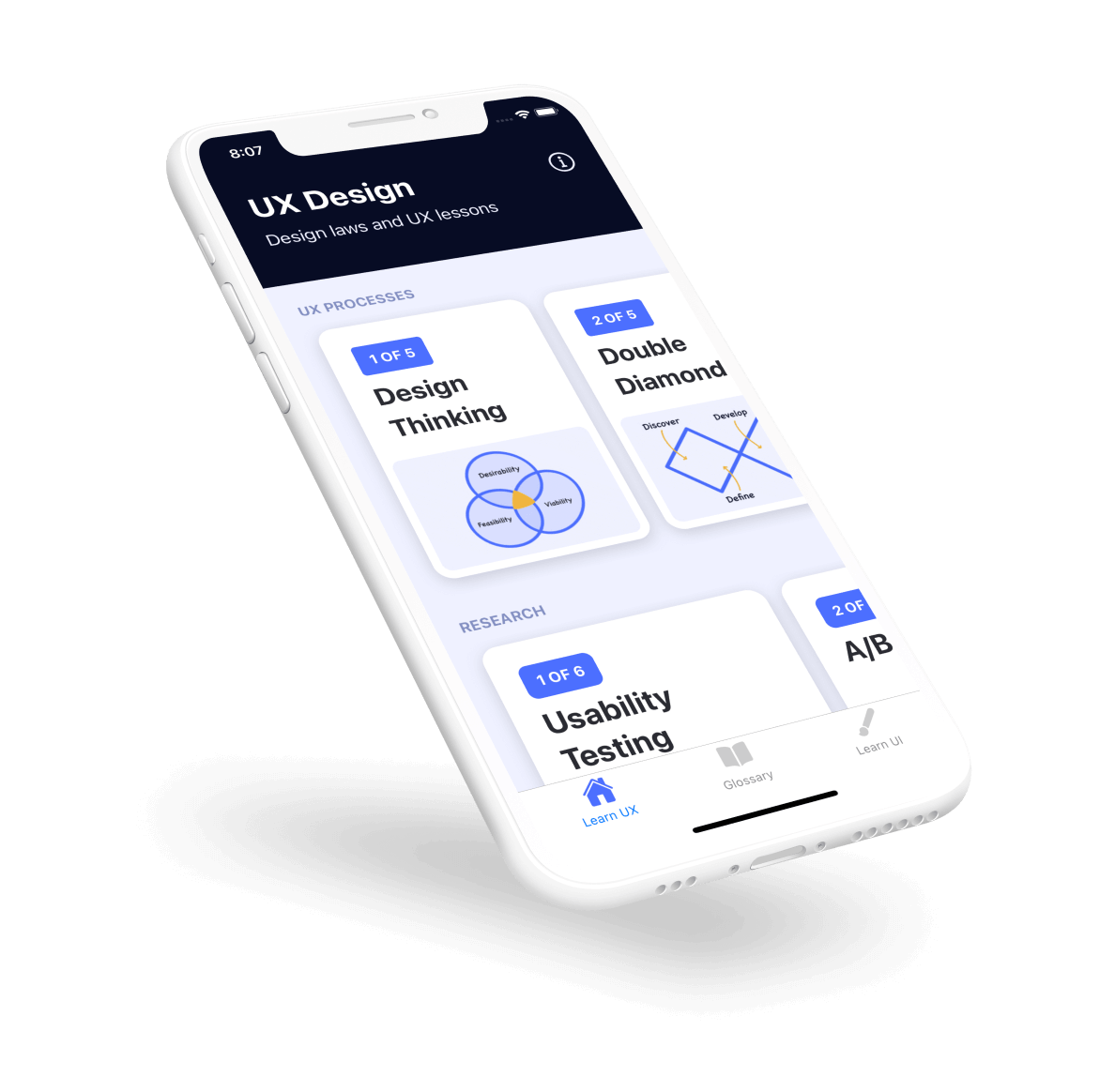 uxtoast app homepage